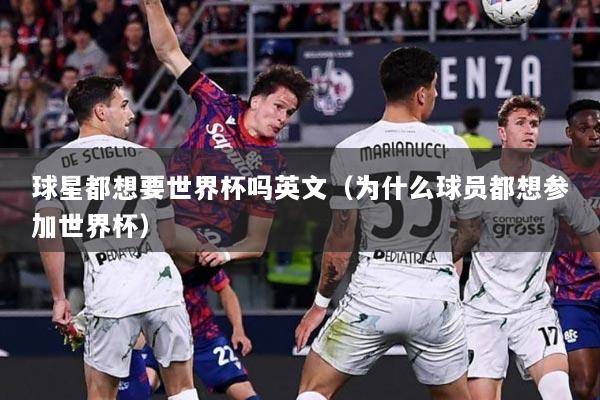 球星都想要世界杯吗英文（为什么球员都想参加世界杯）